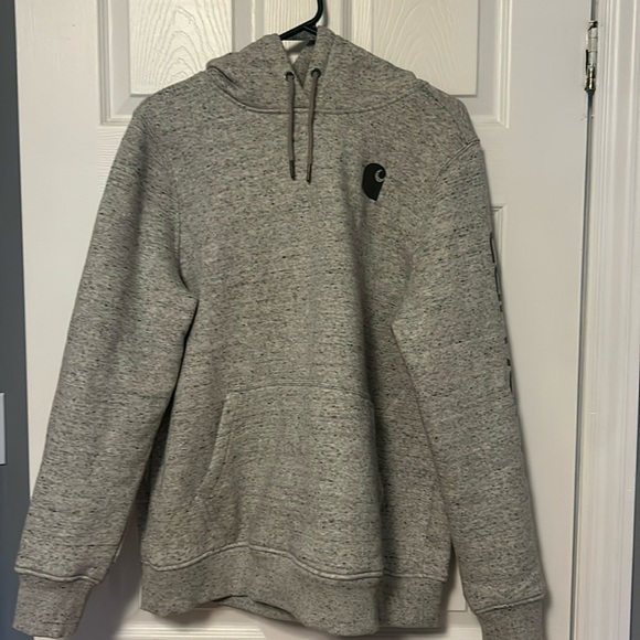 Grey speckled carhartt sweat shirt - Picture 1 of 1